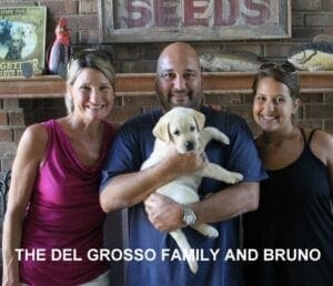 The Del Grosso family and Bruno
