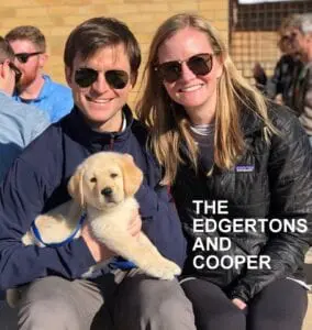 The Edgertons and Cooper