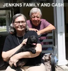 The Jenkins family and Cash