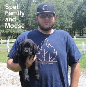The Spell family and Moose