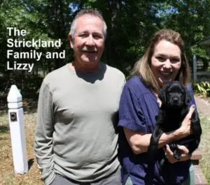The Strickland family and Lizzy