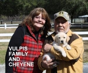 The Vuplis family and Cheyene