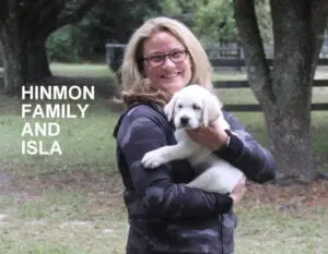 The Hinmon family and Isla