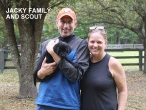 The Jacket family and Scout
