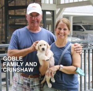 The Goble family and Crinshaw
